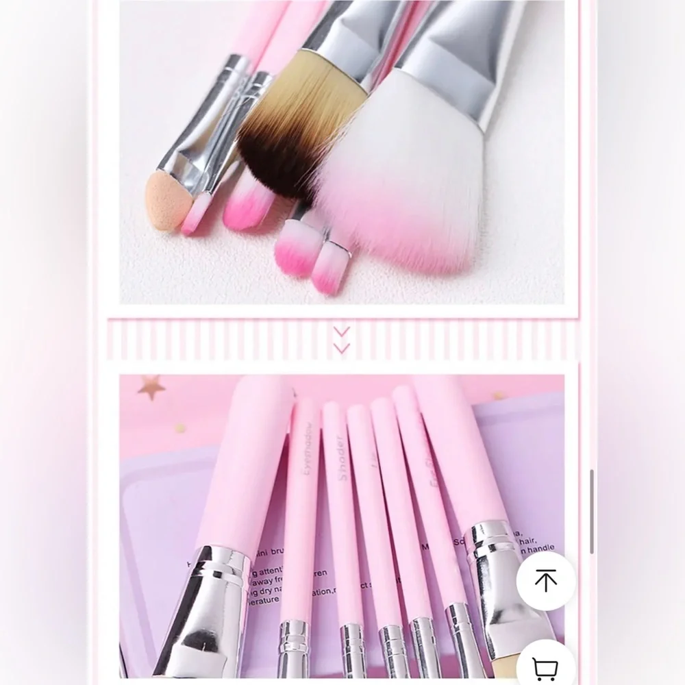 $9 KITTY MAKEUP BRUSH SET. NEW. $9 WHEN BUNDLED WITH 3 OR MORE ITEMS
